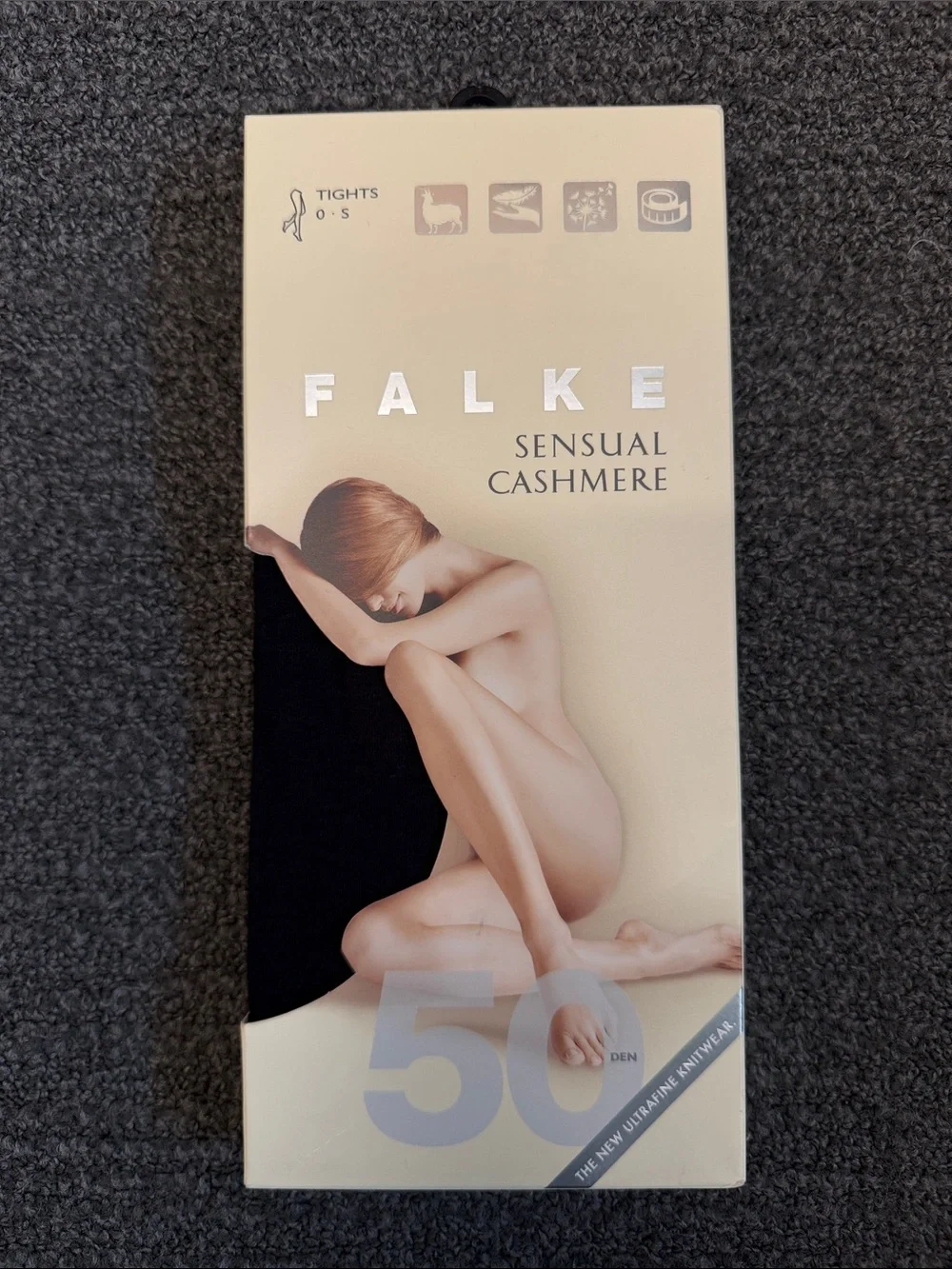 Falke Sensual Cashmere 50 Tights in Black
